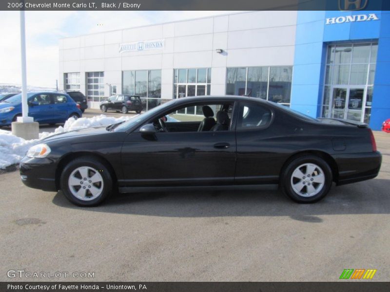 Black / Ebony 2006 Chevrolet Monte Carlo LT