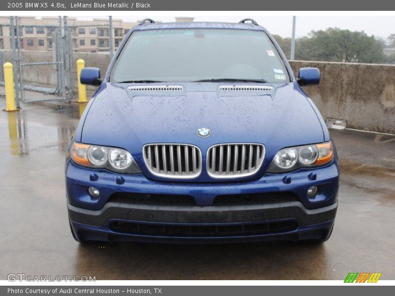 LeMans Blue Metallic / Black 2005 BMW X5 4.8is