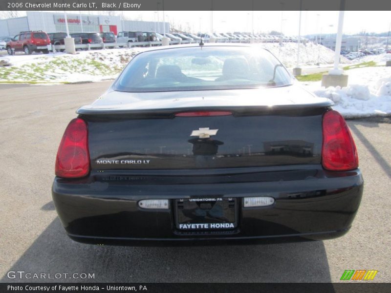 Black / Ebony 2006 Chevrolet Monte Carlo LT
