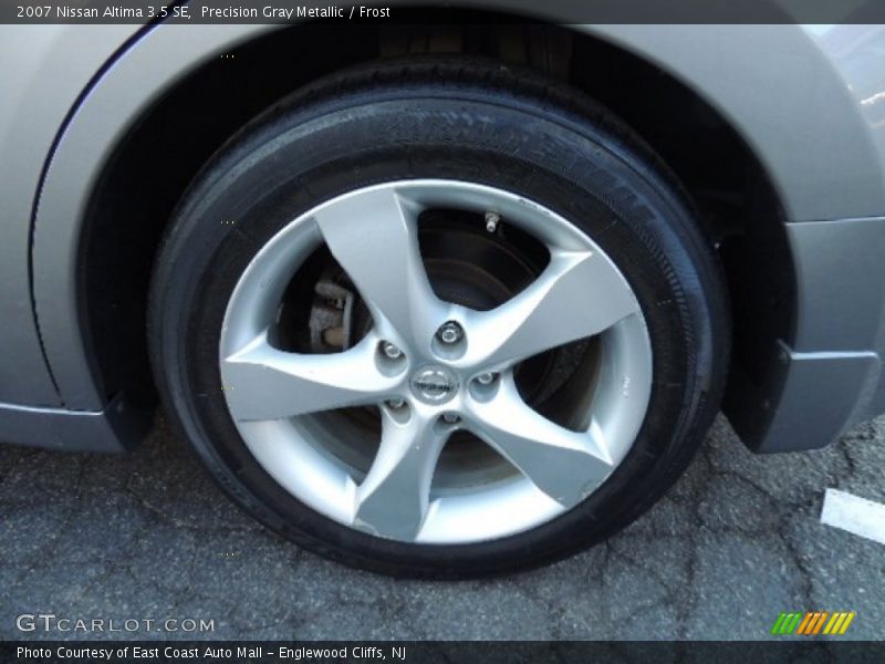 Precision Gray Metallic / Frost 2007 Nissan Altima 3.5 SE