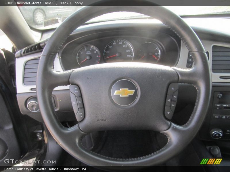 Black / Ebony 2006 Chevrolet Monte Carlo LT