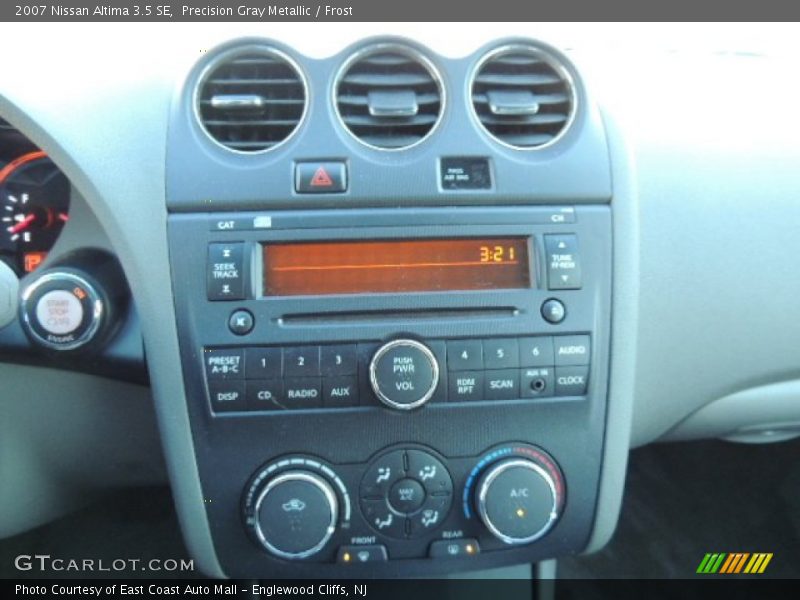 Precision Gray Metallic / Frost 2007 Nissan Altima 3.5 SE