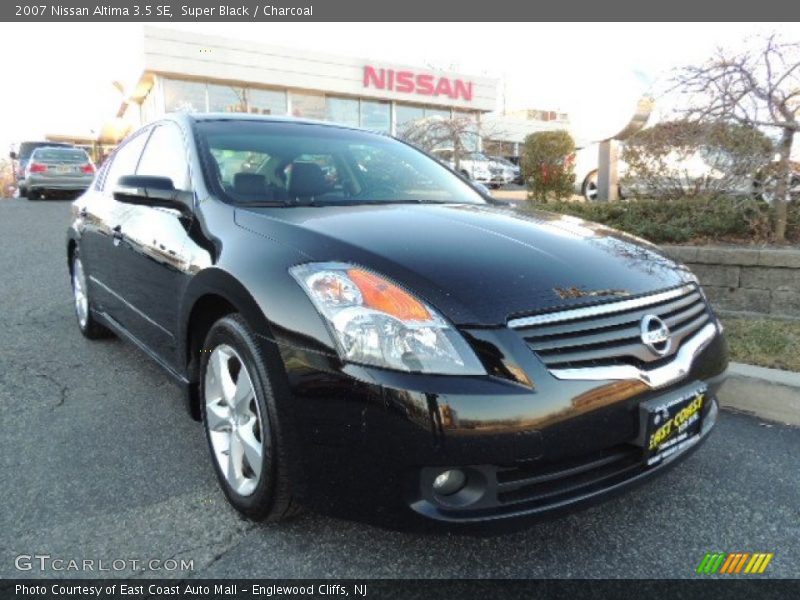 Super Black / Charcoal 2007 Nissan Altima 3.5 SE