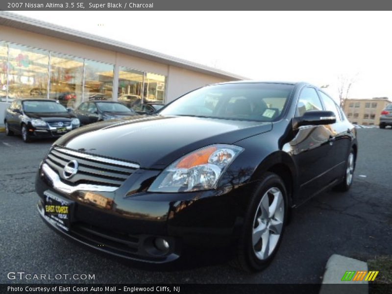 Super Black / Charcoal 2007 Nissan Altima 3.5 SE