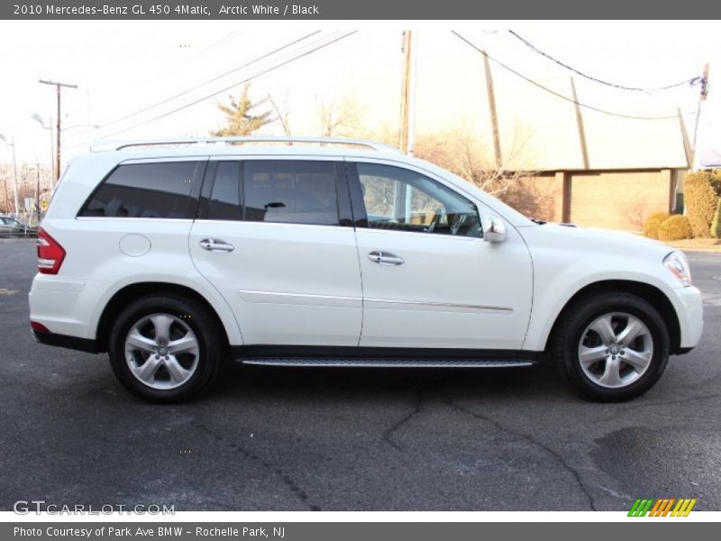 Arctic White / Black 2010 Mercedes-Benz GL 450 4Matic