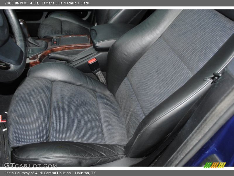LeMans Blue Metallic / Black 2005 BMW X5 4.8is