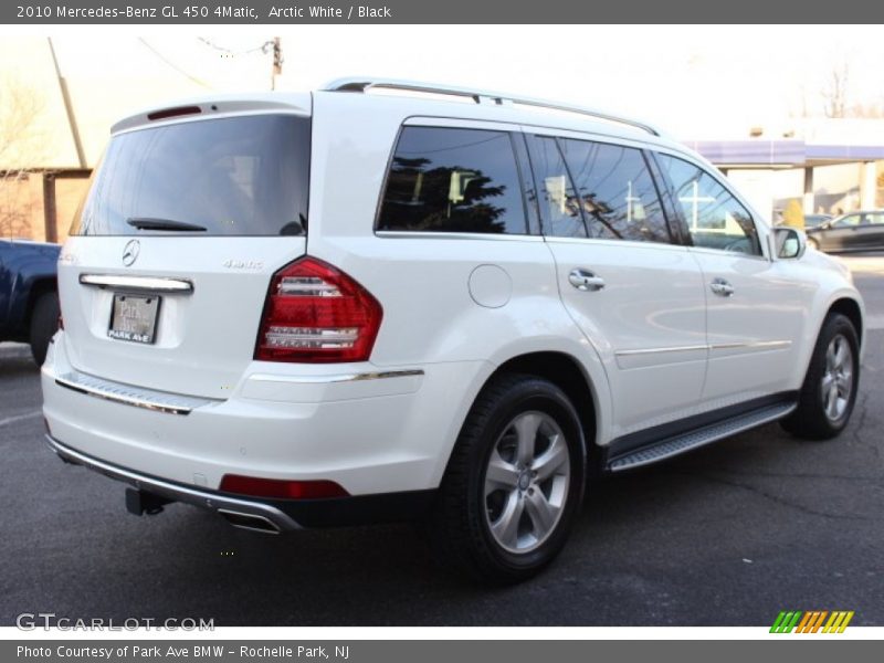Arctic White / Black 2010 Mercedes-Benz GL 450 4Matic