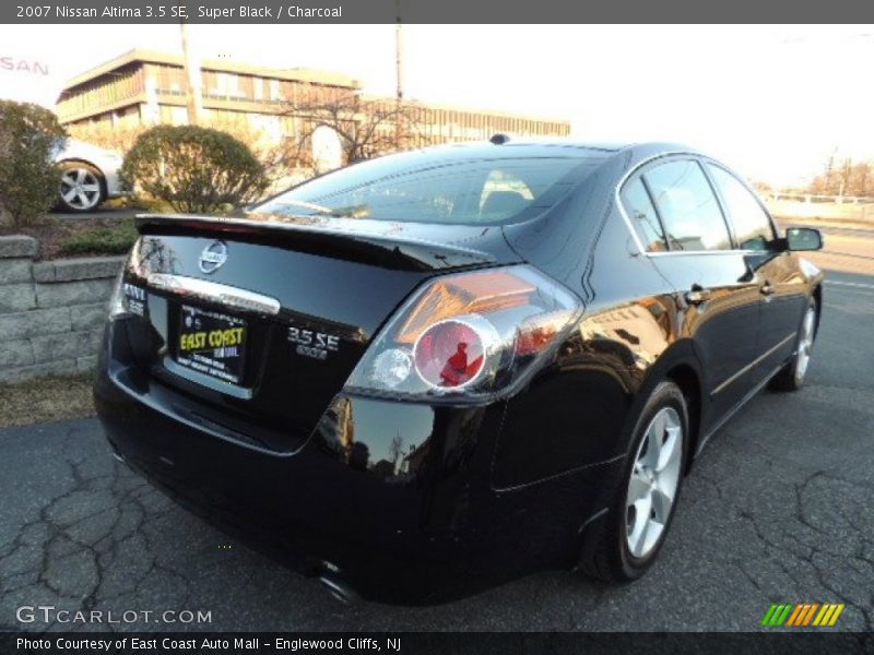Super Black / Charcoal 2007 Nissan Altima 3.5 SE