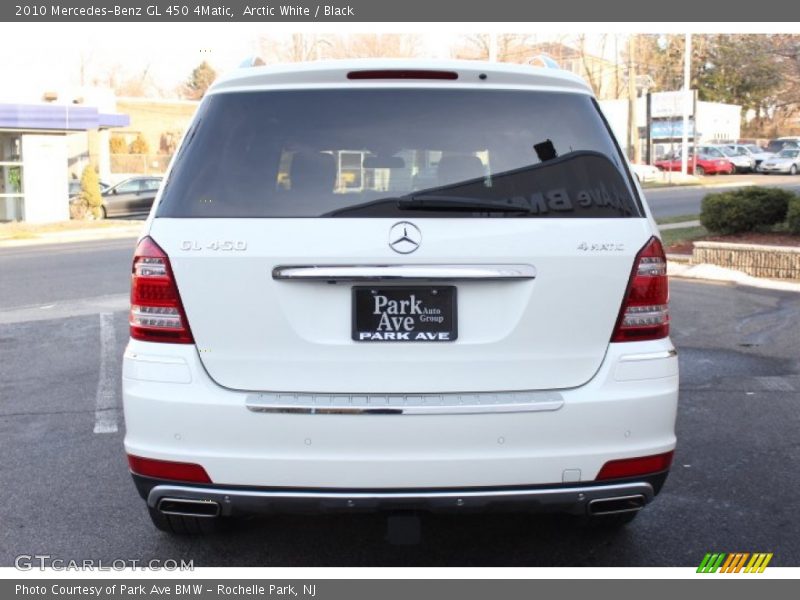 Arctic White / Black 2010 Mercedes-Benz GL 450 4Matic