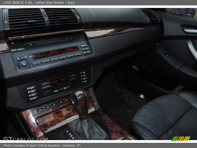 LeMans Blue Metallic / Black 2005 BMW X5 4.8is