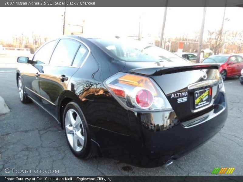 Super Black / Charcoal 2007 Nissan Altima 3.5 SE
