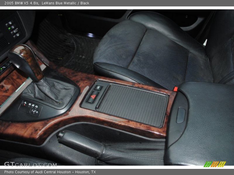 LeMans Blue Metallic / Black 2005 BMW X5 4.8is