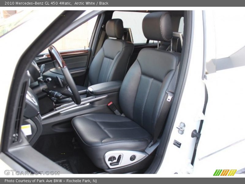 Arctic White / Black 2010 Mercedes-Benz GL 450 4Matic