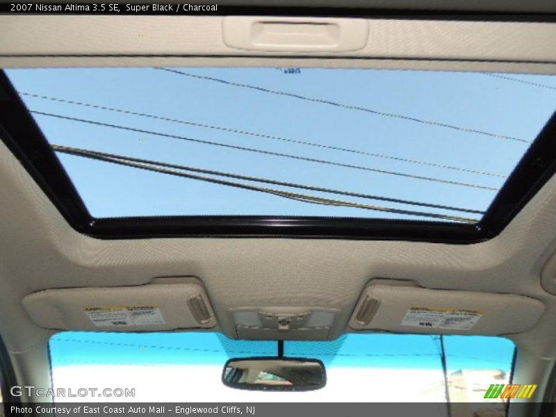 Super Black / Charcoal 2007 Nissan Altima 3.5 SE