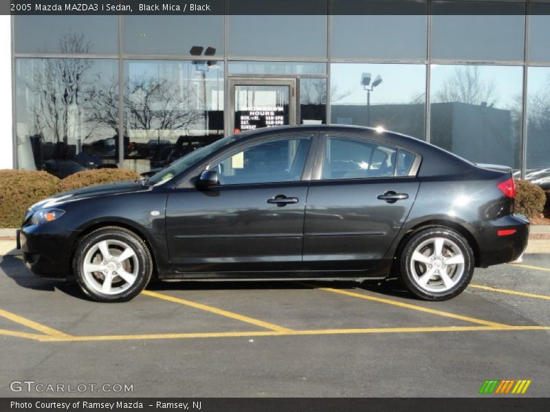 Black Mica / Black 2005 Mazda MAZDA3 i Sedan