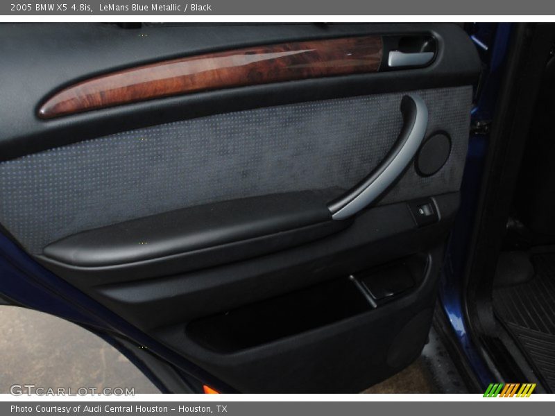 LeMans Blue Metallic / Black 2005 BMW X5 4.8is