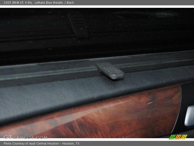 LeMans Blue Metallic / Black 2005 BMW X5 4.8is