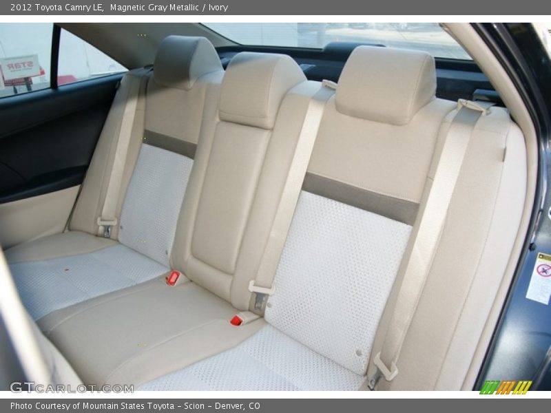 Magnetic Gray Metallic / Ivory 2012 Toyota Camry LE