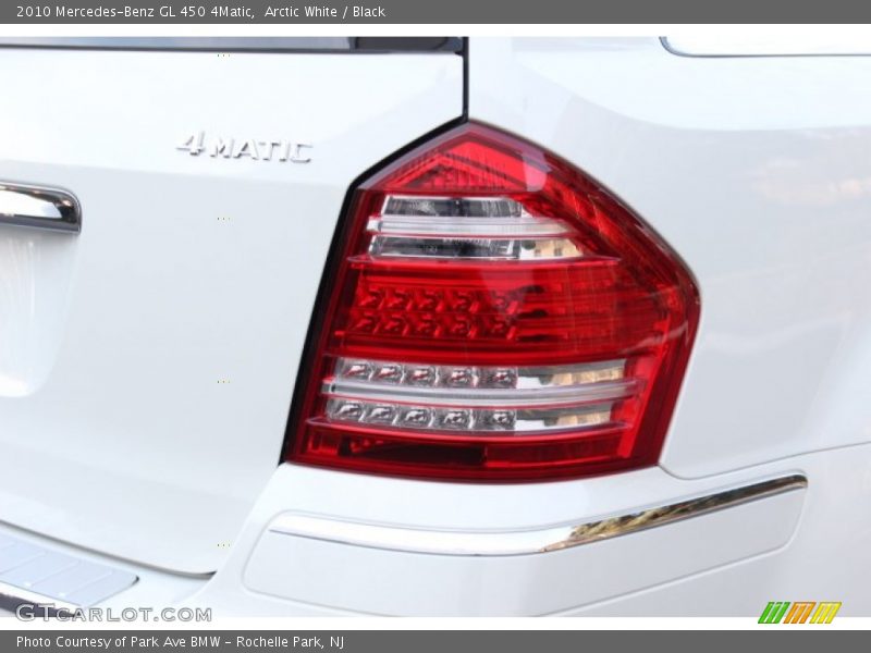 Arctic White / Black 2010 Mercedes-Benz GL 450 4Matic
