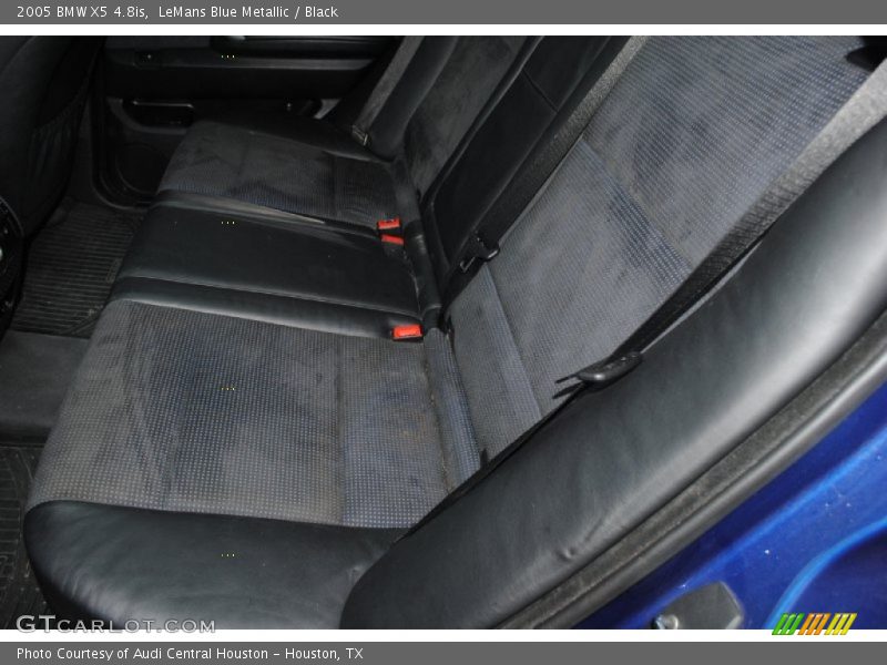LeMans Blue Metallic / Black 2005 BMW X5 4.8is