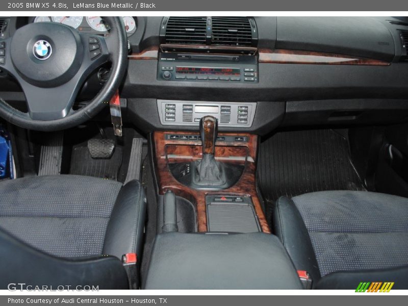LeMans Blue Metallic / Black 2005 BMW X5 4.8is
