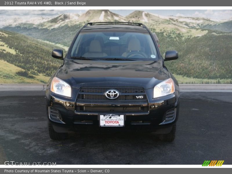 Black / Sand Beige 2012 Toyota RAV4 V6 4WD