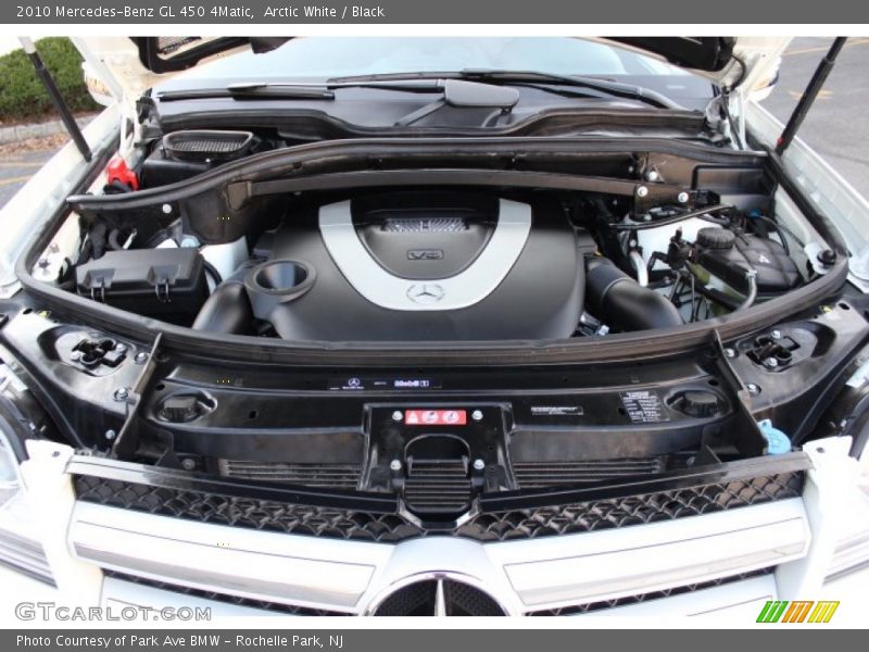 Arctic White / Black 2010 Mercedes-Benz GL 450 4Matic