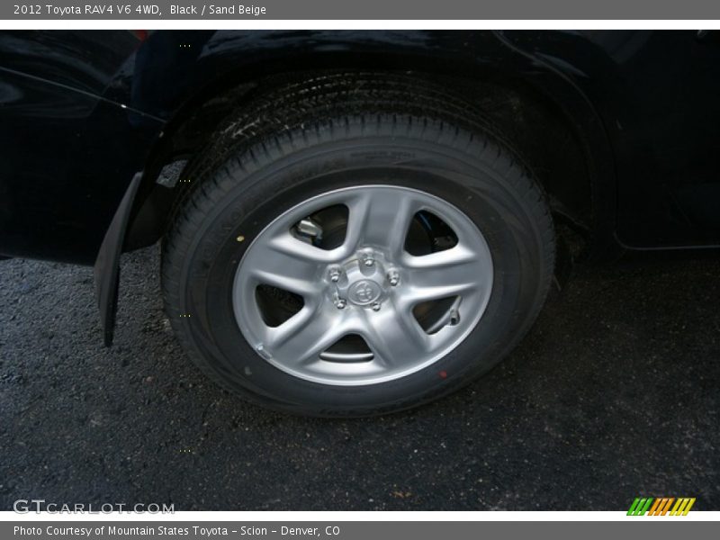 Black / Sand Beige 2012 Toyota RAV4 V6 4WD