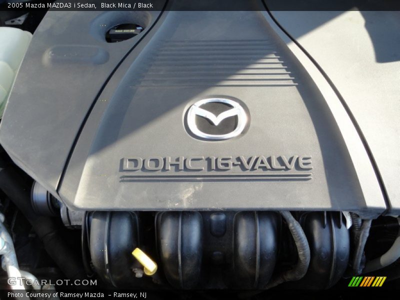 Black Mica / Black 2005 Mazda MAZDA3 i Sedan