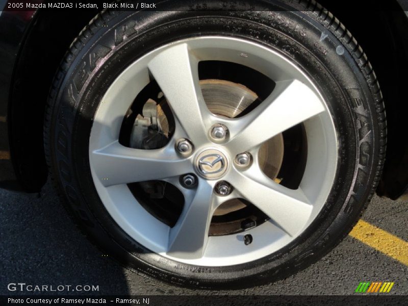Black Mica / Black 2005 Mazda MAZDA3 i Sedan