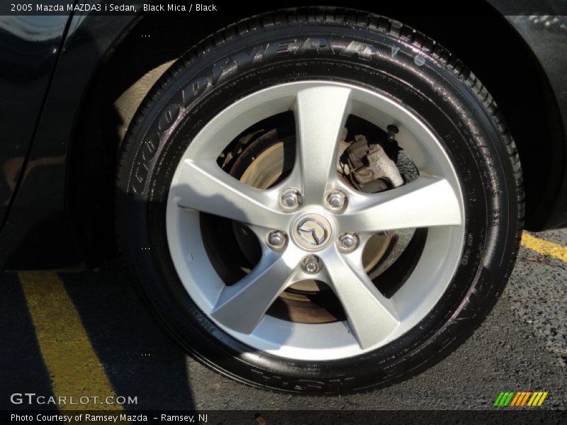 Black Mica / Black 2005 Mazda MAZDA3 i Sedan