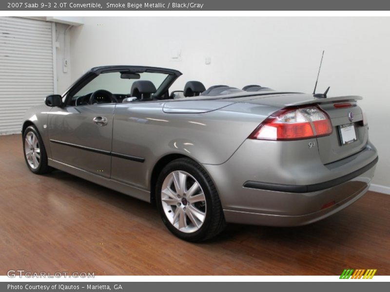  2007 9-3 2.0T Convertible Smoke Beige Metallic