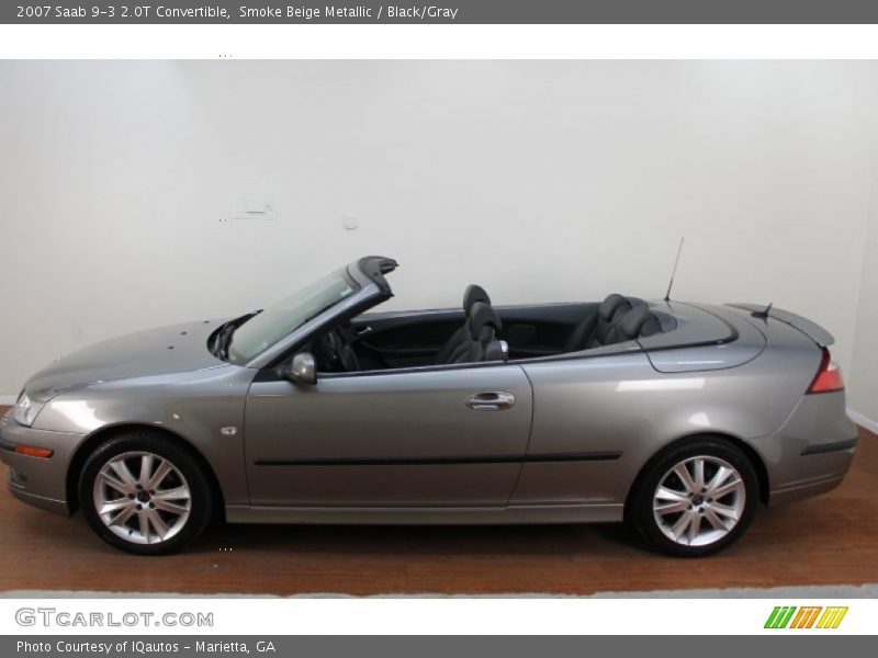  2007 9-3 2.0T Convertible Smoke Beige Metallic