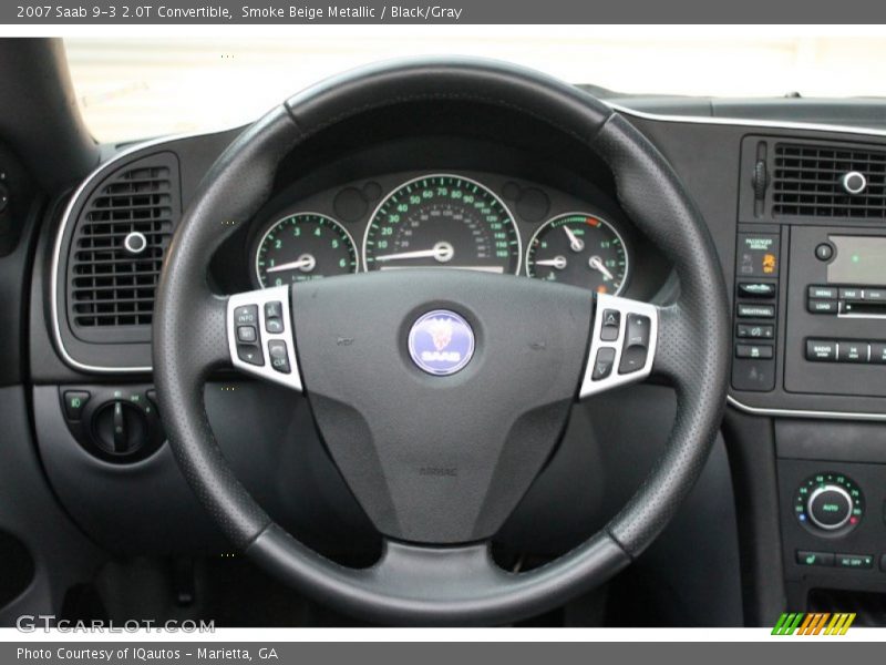  2007 9-3 2.0T Convertible Steering Wheel