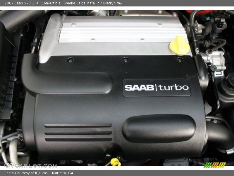  2007 9-3 2.0T Convertible Engine - 2.0 Liter Turbocharged DOHC 16V 4 Cylinder