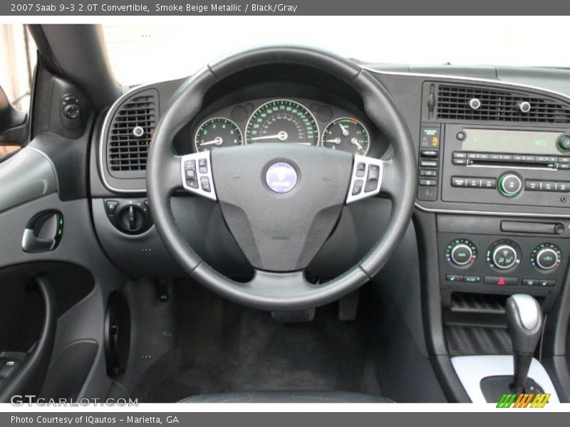 Dashboard of 2007 9-3 2.0T Convertible