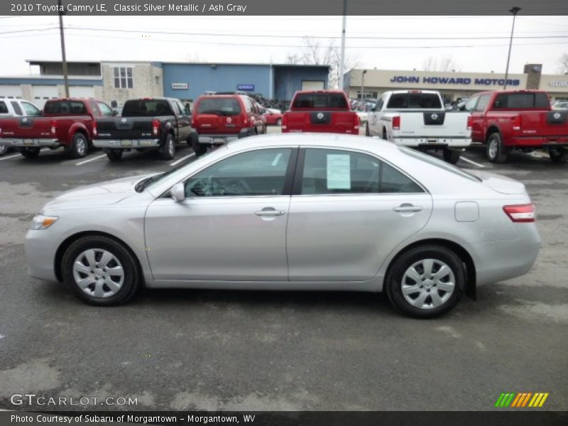 Classic Silver Metallic / Ash Gray 2010 Toyota Camry LE