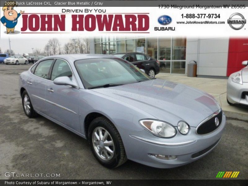 Glacier Blue Metallic / Gray 2006 Buick LaCrosse CXL