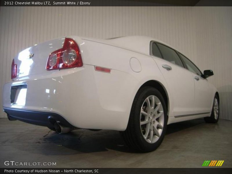 Summit White / Ebony 2012 Chevrolet Malibu LTZ