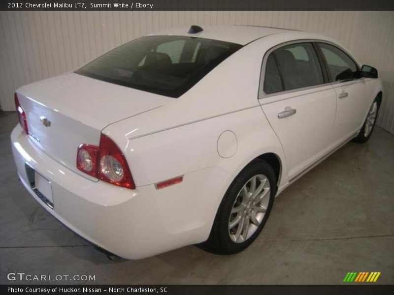 Summit White / Ebony 2012 Chevrolet Malibu LTZ