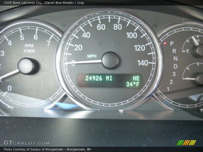 Glacier Blue Metallic / Gray 2006 Buick LaCrosse CXL