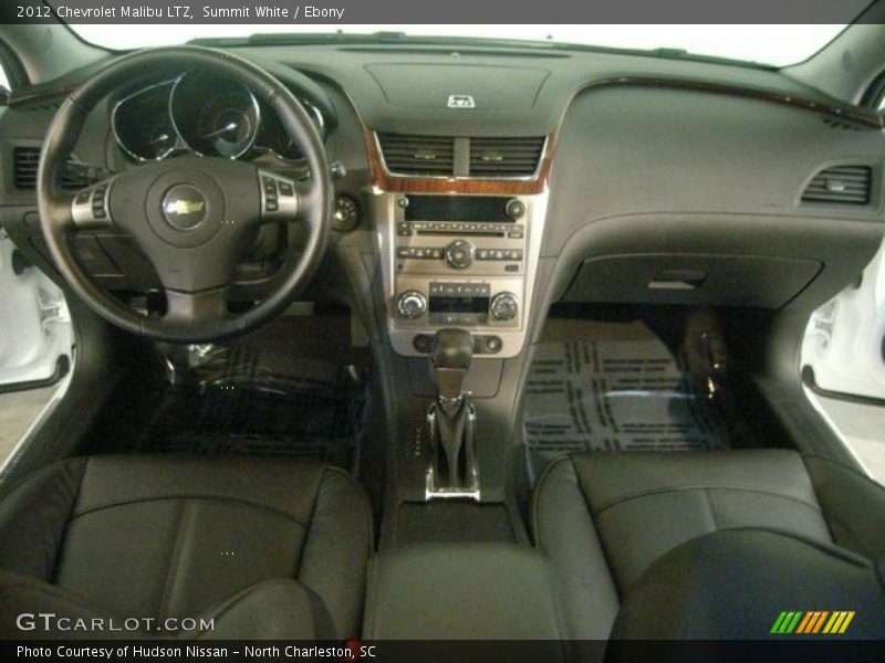 Summit White / Ebony 2012 Chevrolet Malibu LTZ