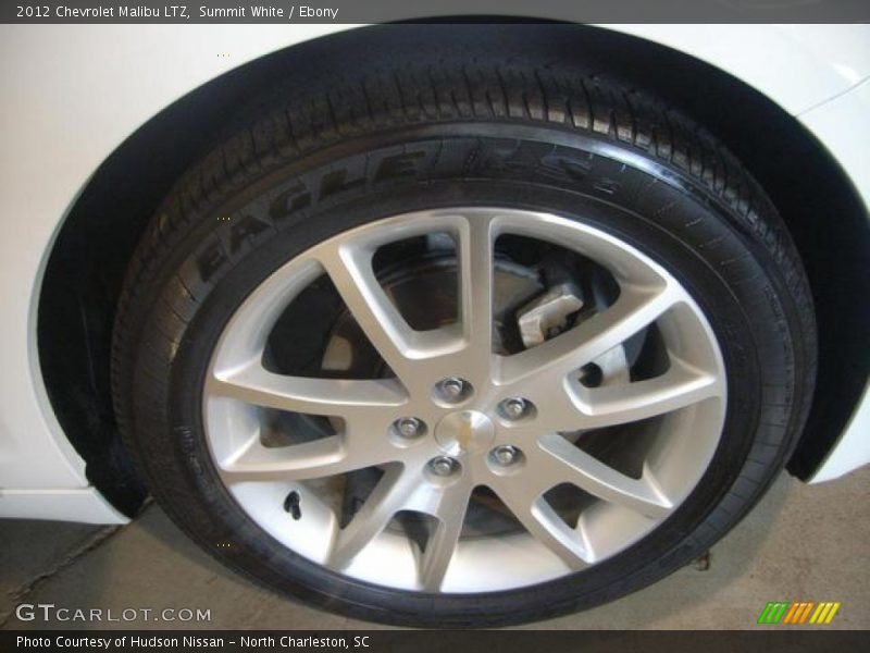 Summit White / Ebony 2012 Chevrolet Malibu LTZ