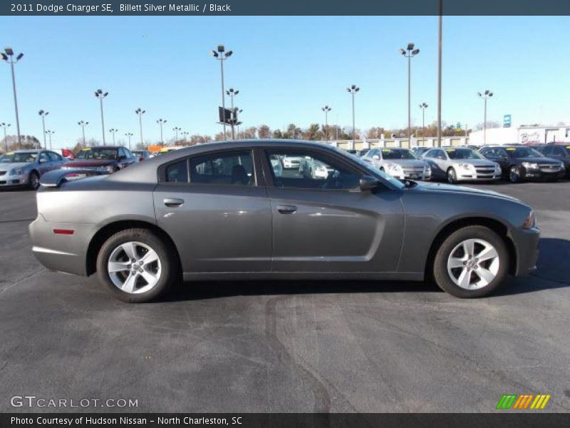 Billett Silver Metallic / Black 2011 Dodge Charger SE