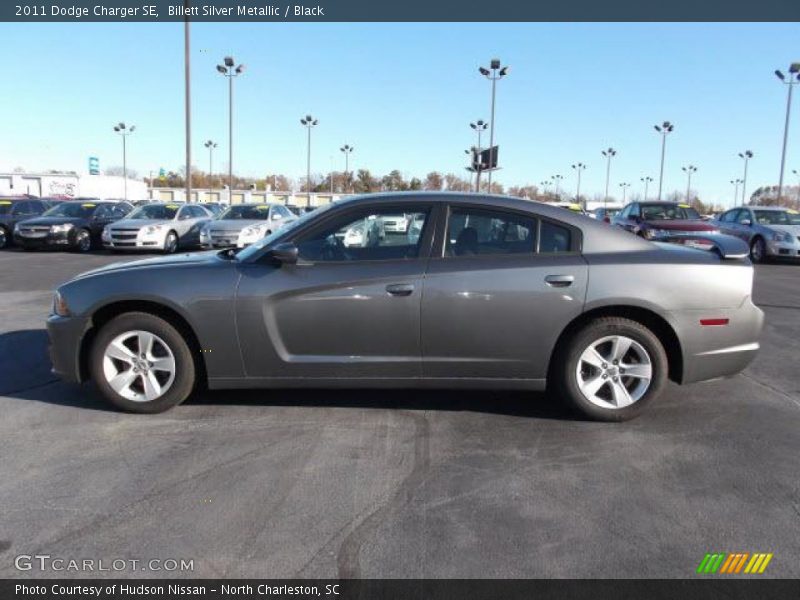 Billett Silver Metallic / Black 2011 Dodge Charger SE