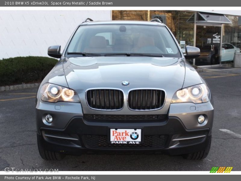 Space Grey Metallic / Saddle Brown 2010 BMW X5 xDrive30i
