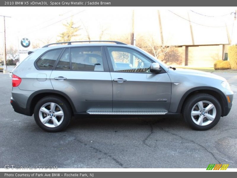 Space Grey Metallic / Saddle Brown 2010 BMW X5 xDrive30i
