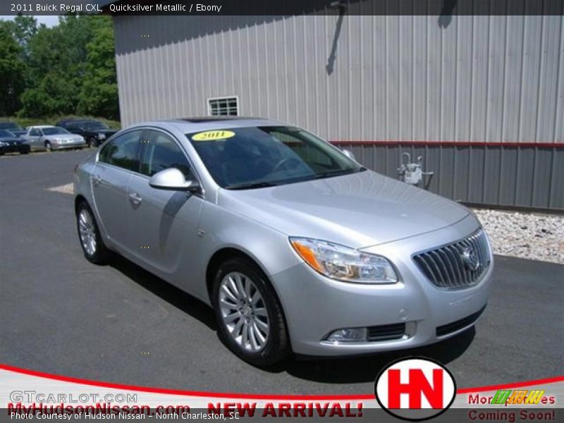 Quicksilver Metallic / Ebony 2011 Buick Regal CXL