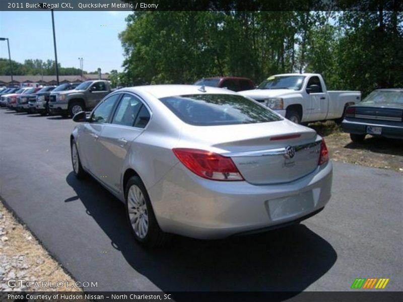 Quicksilver Metallic / Ebony 2011 Buick Regal CXL