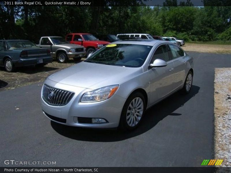 Quicksilver Metallic / Ebony 2011 Buick Regal CXL